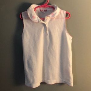 Jeanine Johnsen size 10 white top